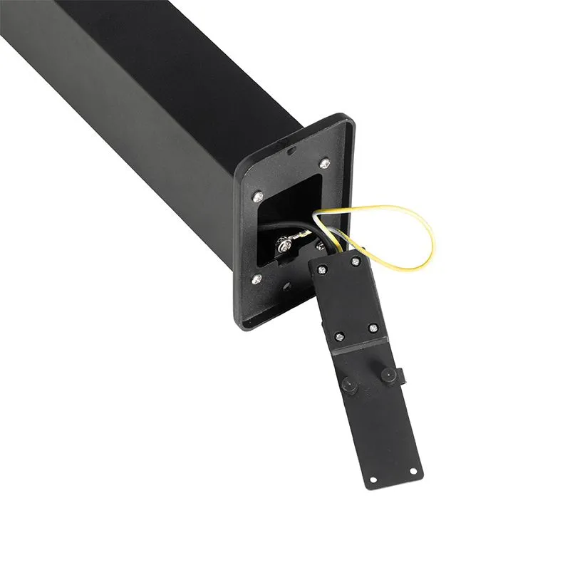 Lampada da esterno industriale da terra nera 35 cm IP44 - Baleno