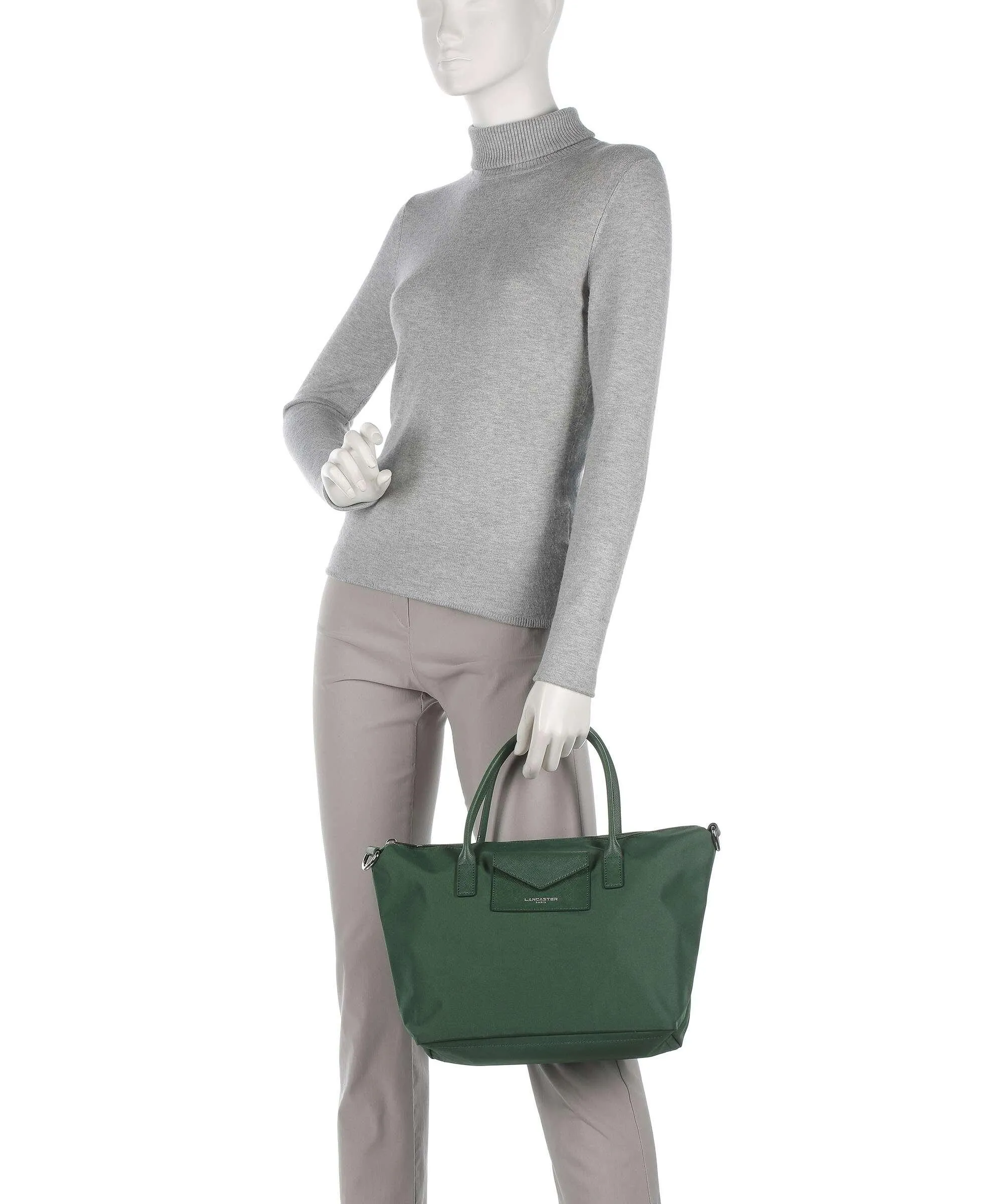  Lancaster Smart KBA Borsa a mano nylon, poliammide verde scuro  