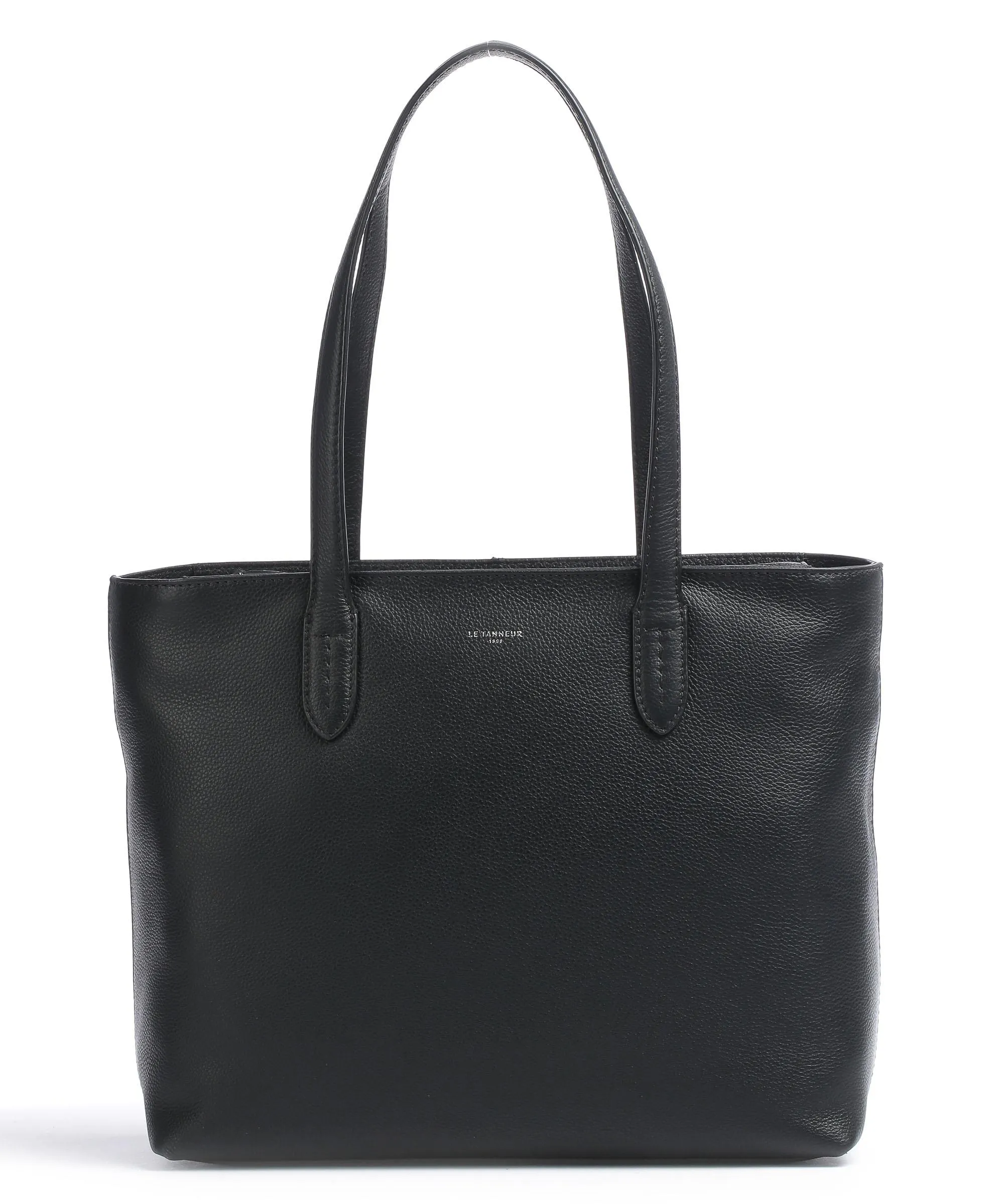  Le Tanneur Sophie Borsa shopper pelle di vacchetta grana nero  