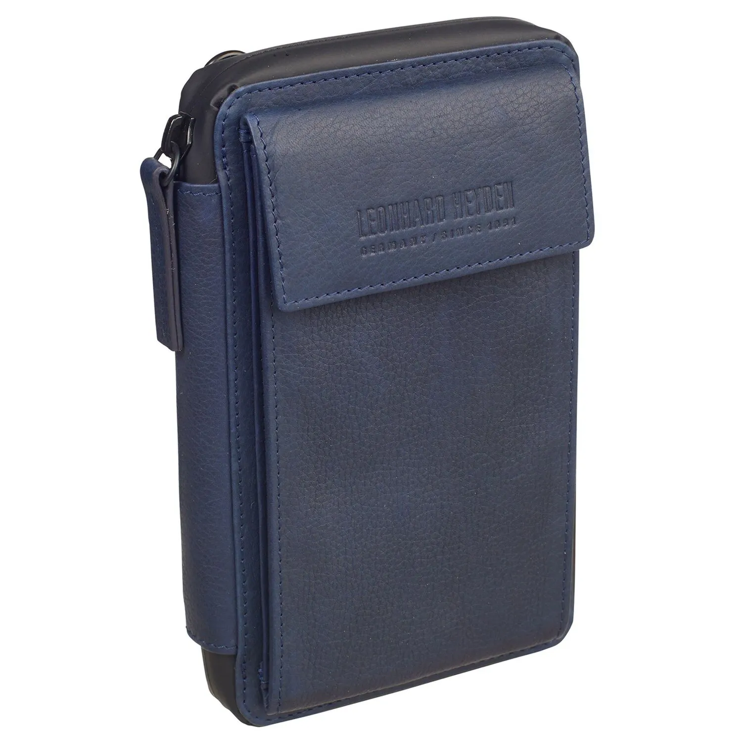 Leonhard Heyden Borsa mobile Aia in pelle 11 cm