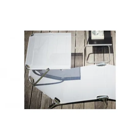 Lettino Fiam Amigo H.40 c/parasole Blu/Verde