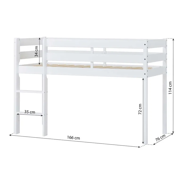 Letto mezzo-alto HS-Comfort