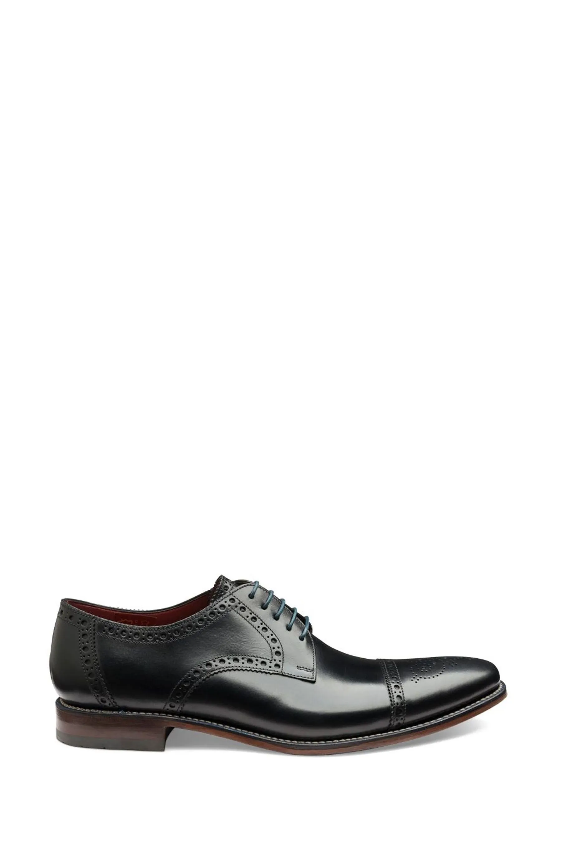 Loake - Foley - Scarpe semi brogue in pelle di vitello    