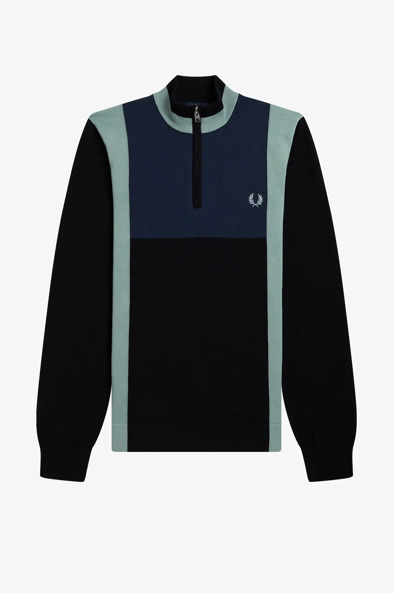 Maglia mezza zip Fred Perry