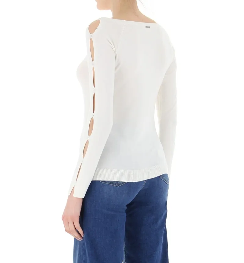 Maglia scollo barchetta