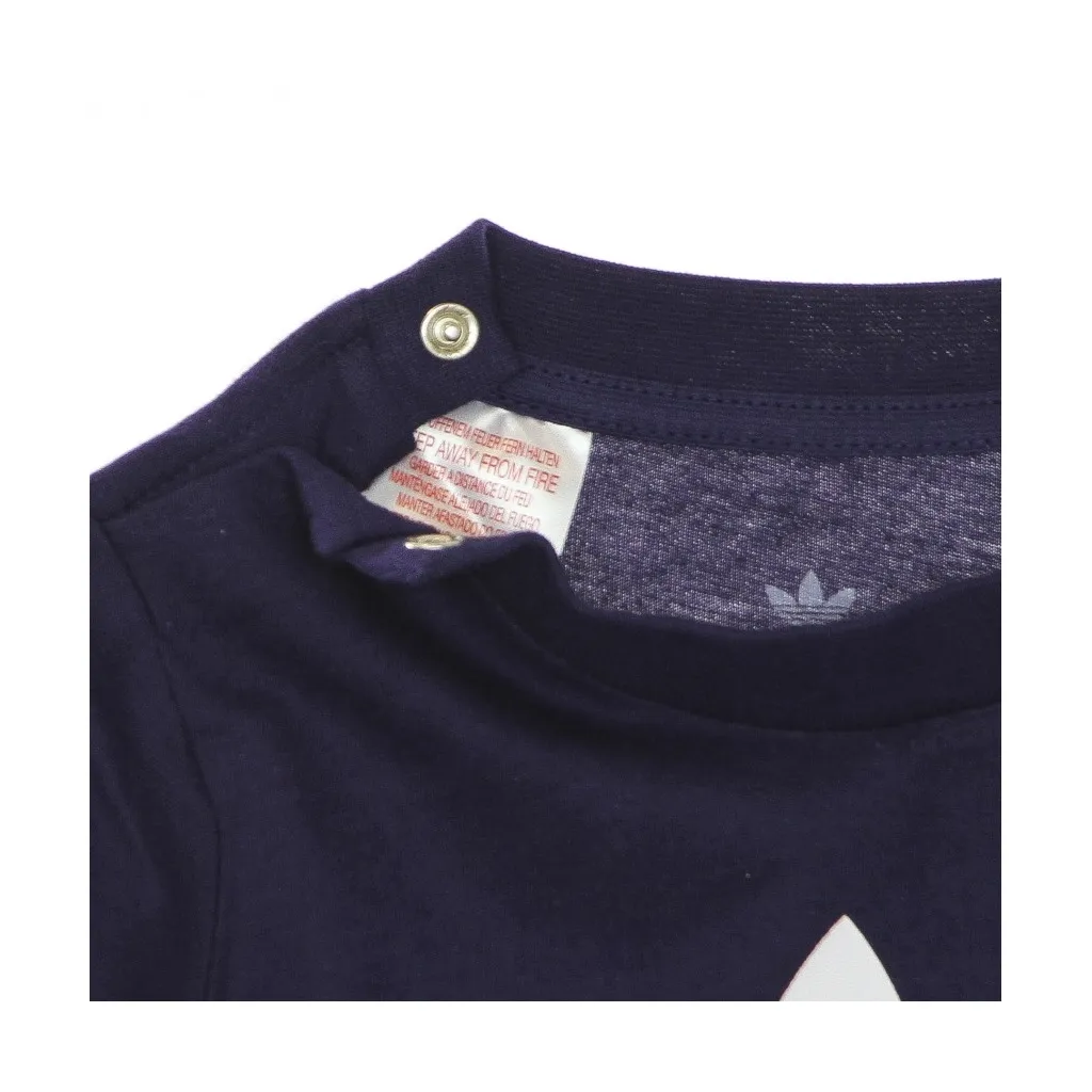 maglietta bambino trefoil tee NIGHT SKY/WHITE