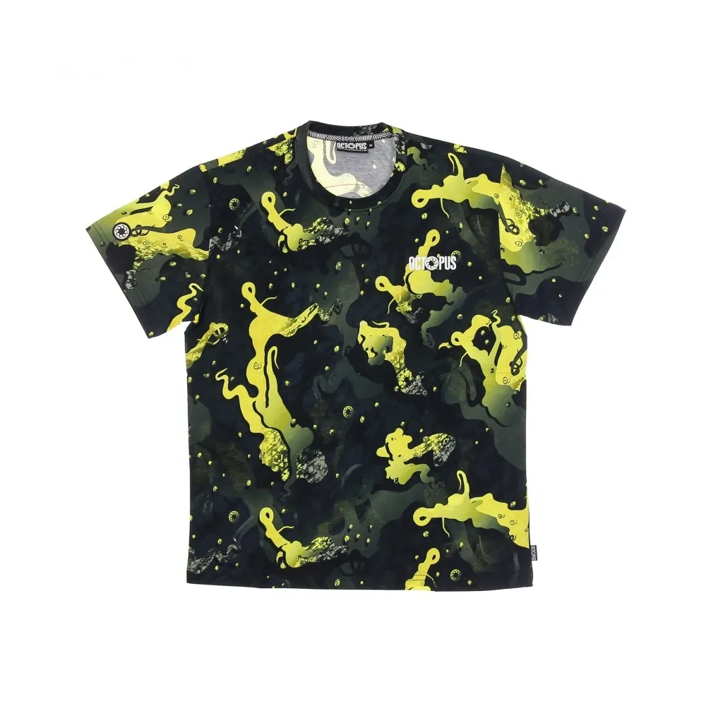 MAGLIETTA CAMO TEE YELLOW/BLACK