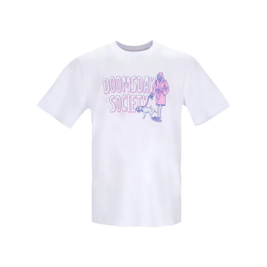 maglietta uomo life sucks tee WHITE