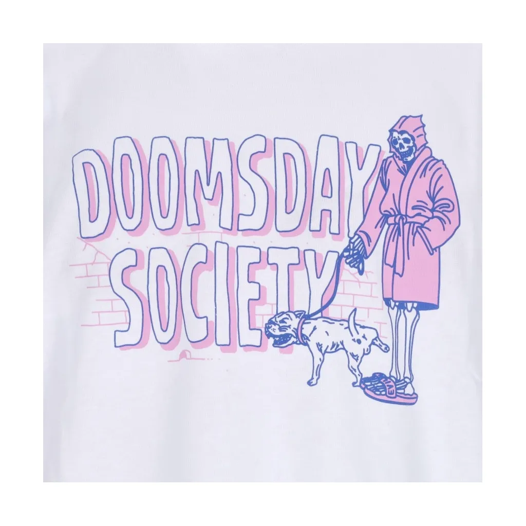 maglietta uomo life sucks tee WHITE
