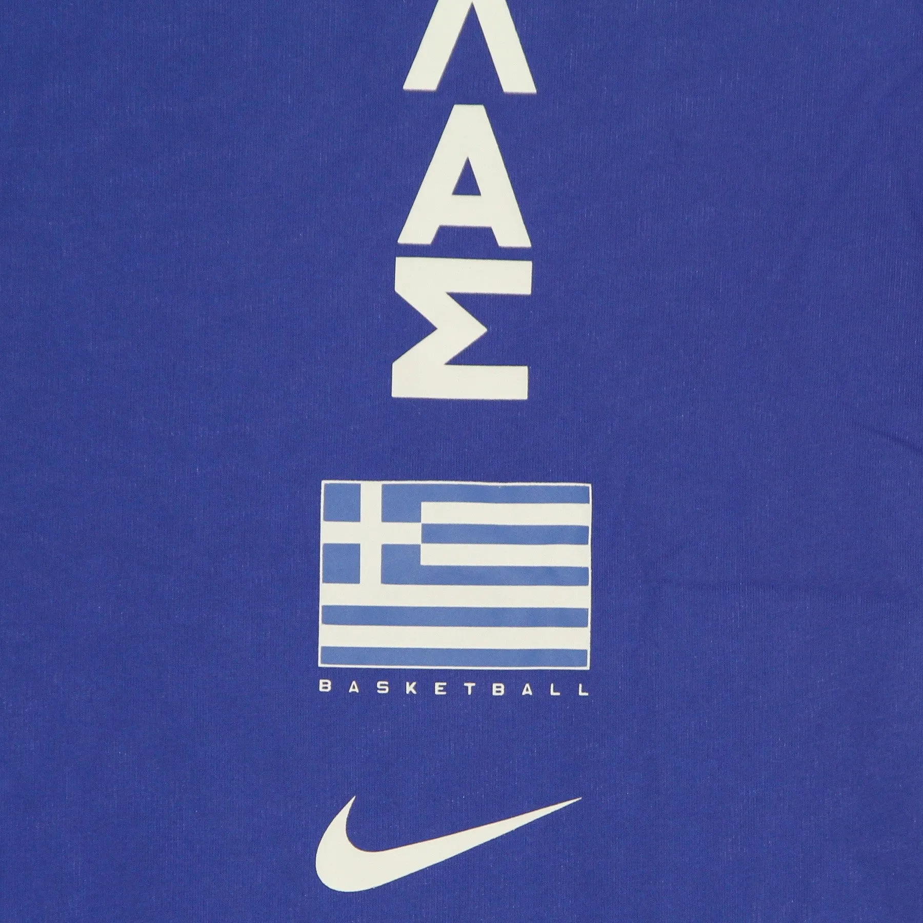 Maglietta Uomo Olympics Nike Dri-fit Team Tee Greece Game Royal
