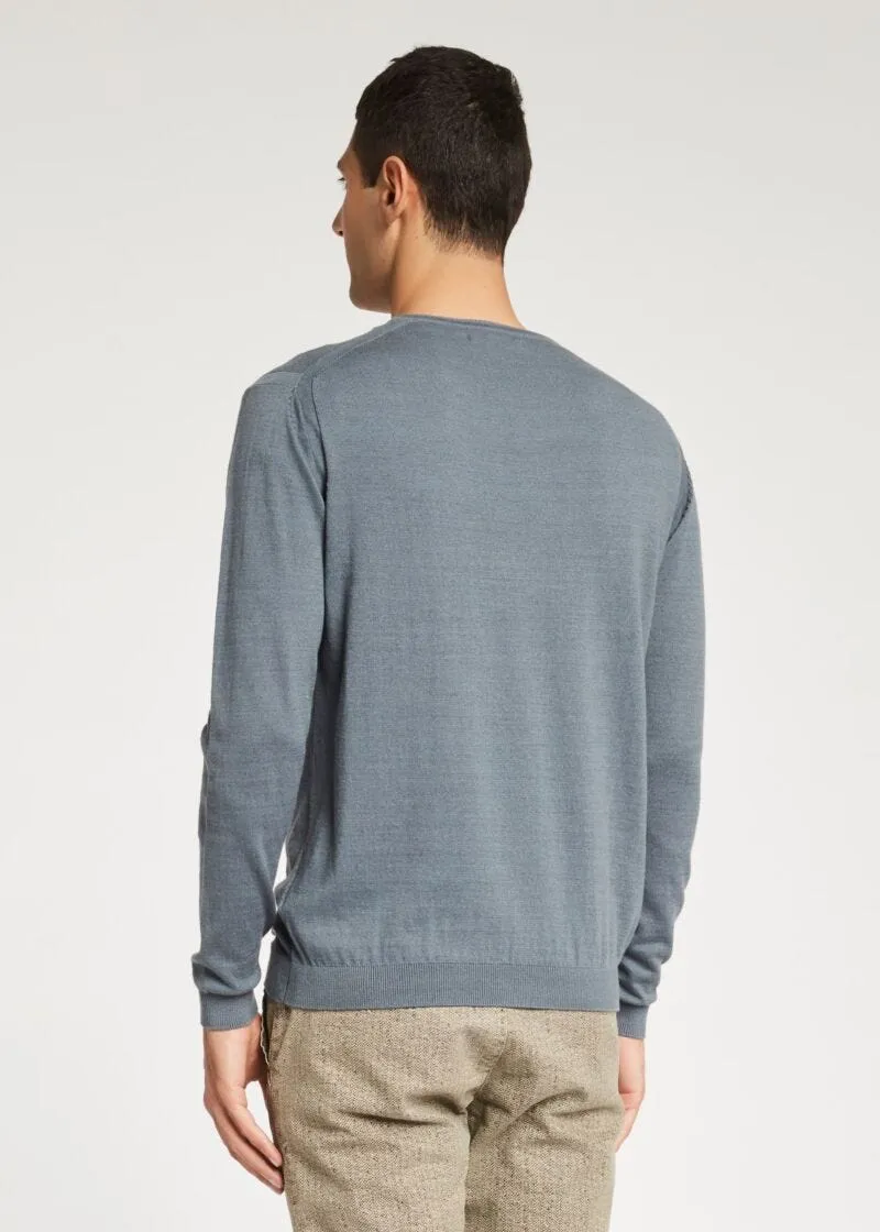 Maglione in cotone e cachemire