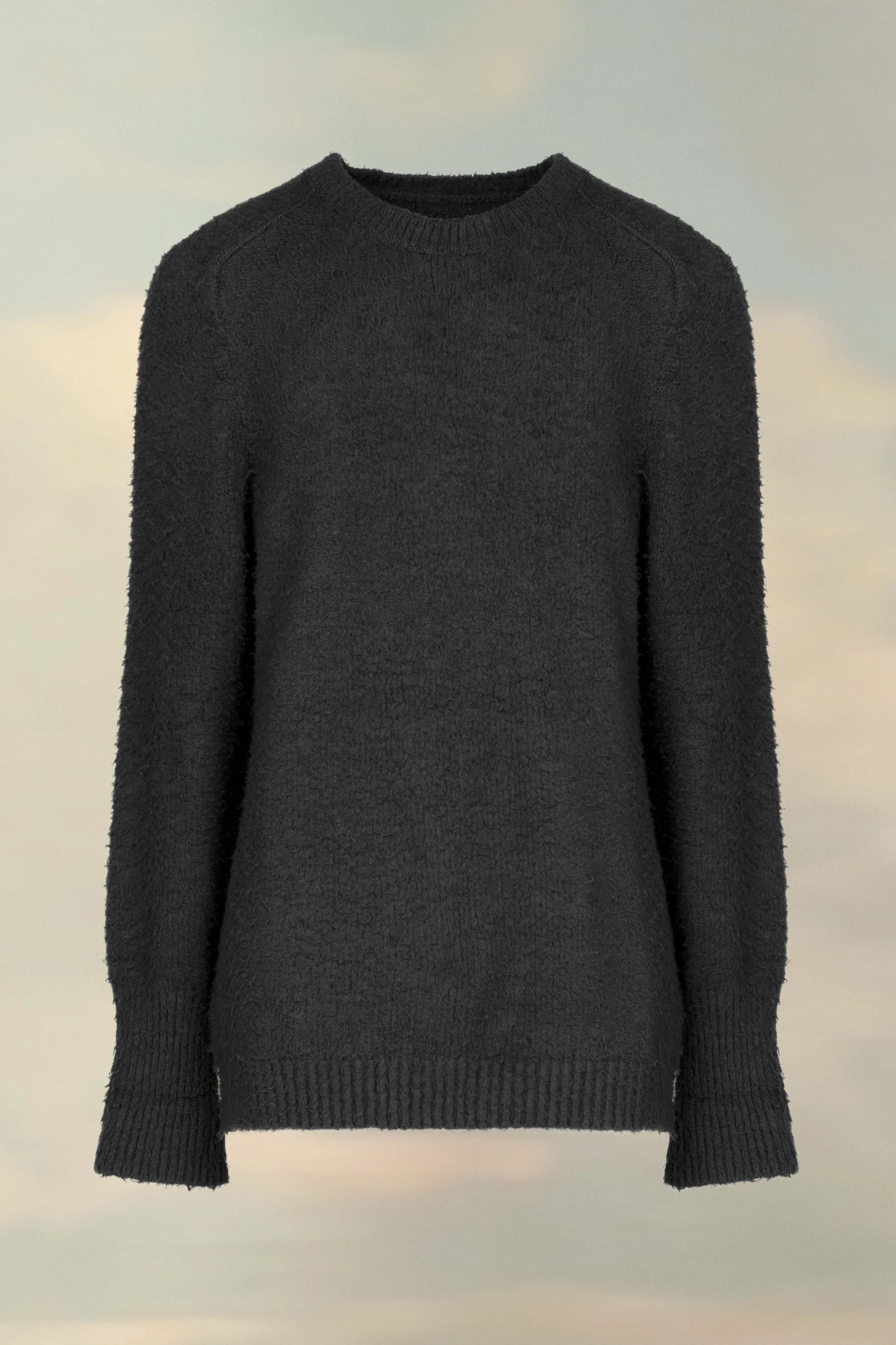 Maglione oversize effetto infeltrito