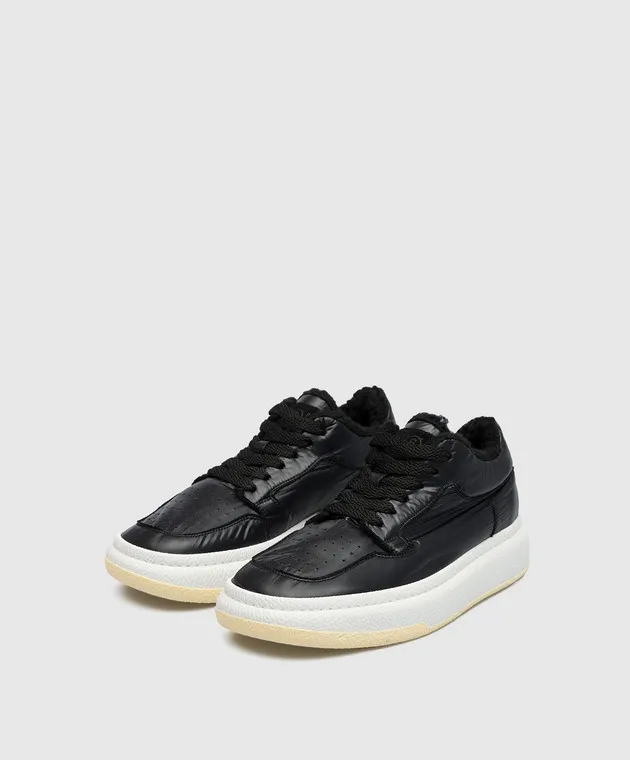 Maison Margiela MM6 Scarpe da ginnastica nere S59WS0208P5776