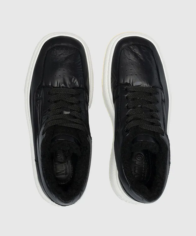 Maison Margiela MM6 Scarpe da ginnastica nere S59WS0208P5776