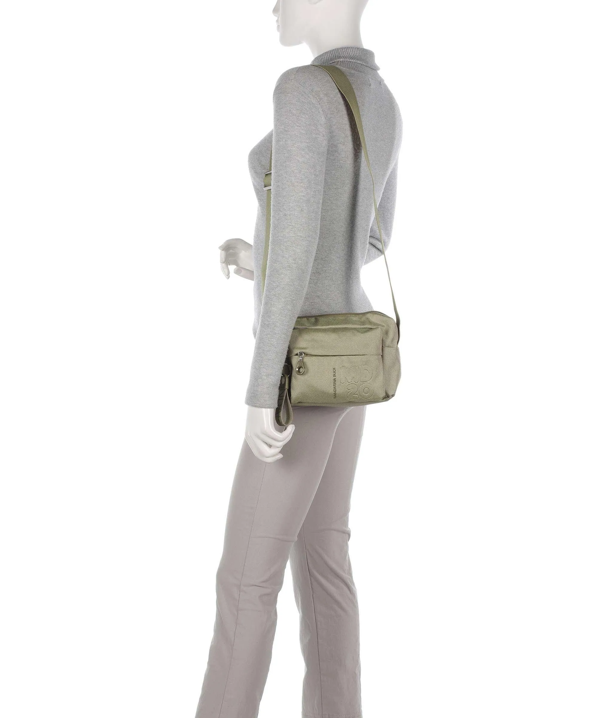  Mandarina Duck MD20 Borsa a tracolla poliestere verde chiaro  