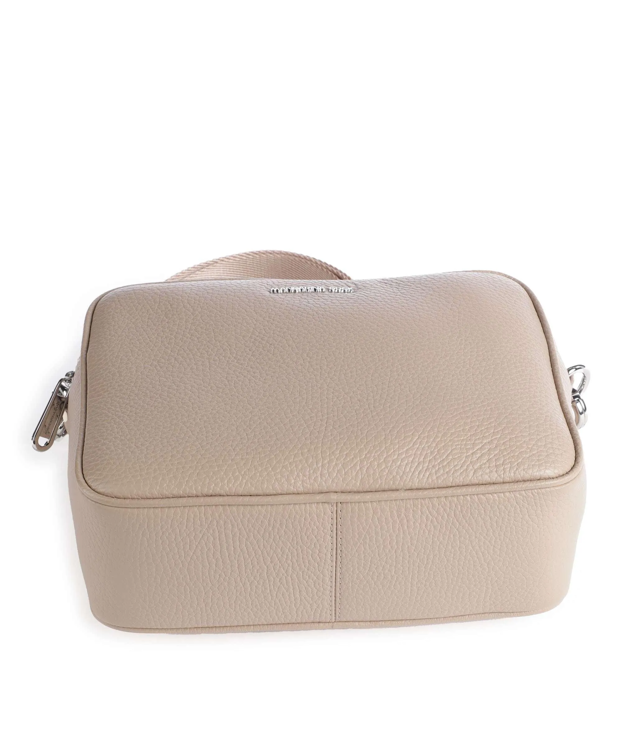  Mandarina Duck Mellow Leather Borsa a tracolla pelle di vitello grana taupe  