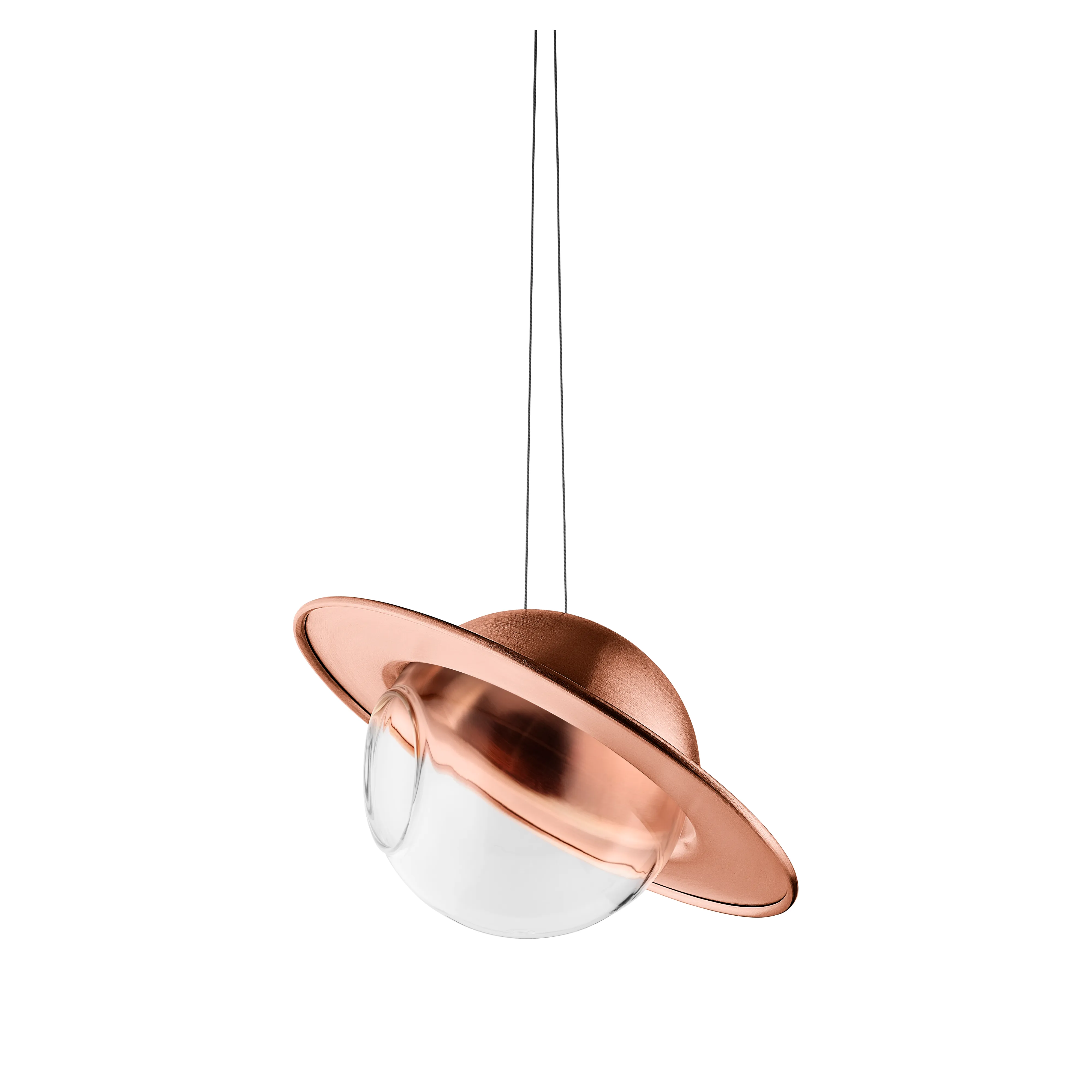 Mangiatoia per uccelli Eva Solo Saturno Ø24 cm.jn{font-size:18px}Rame