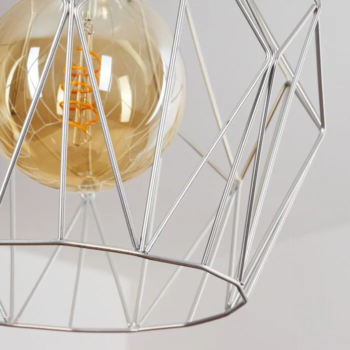 Marang Lampada a Sospensione Argento, 1-Luce