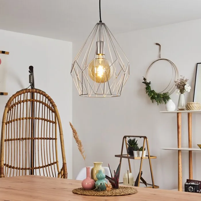 Marang Lampada a Sospensione Argento, 1-Luce