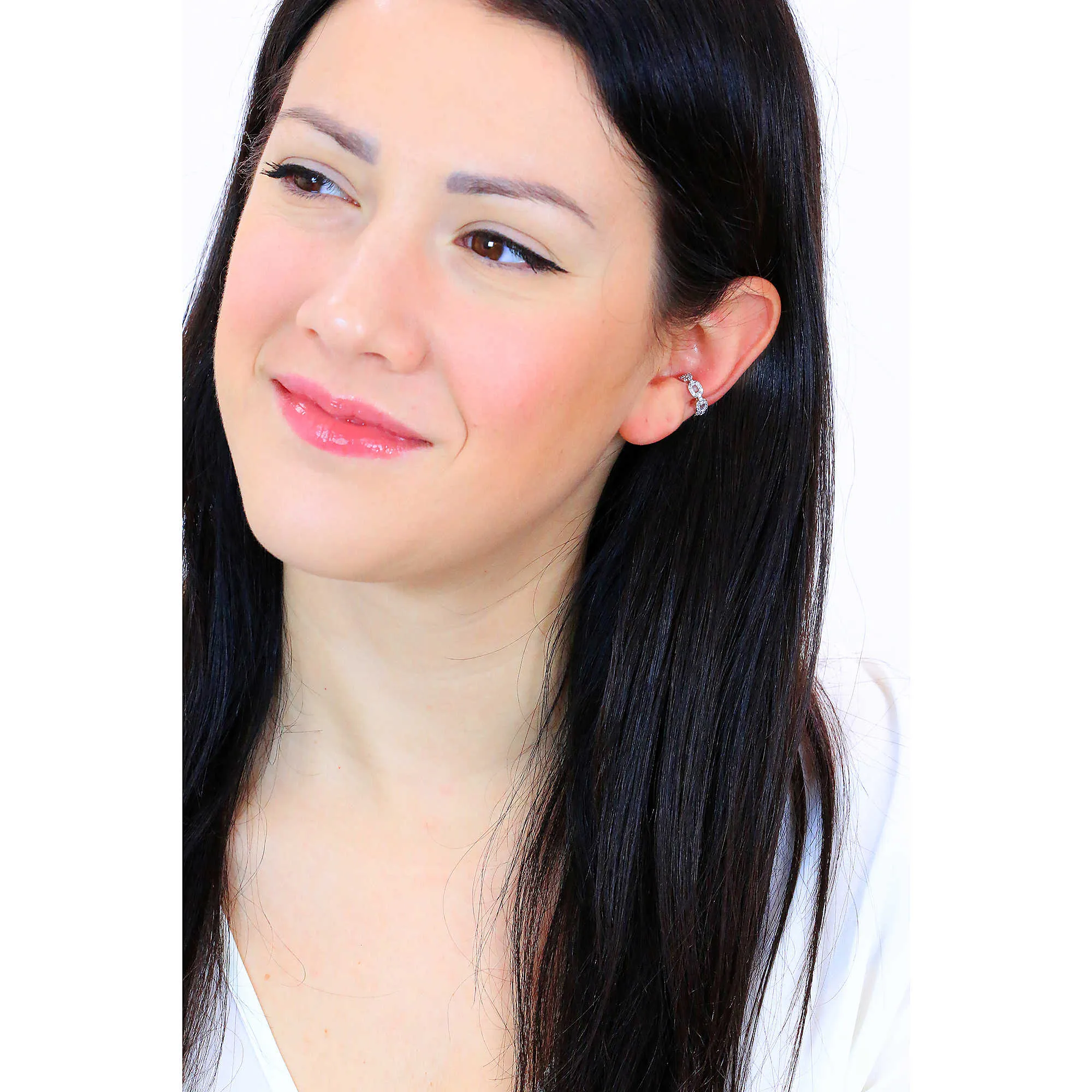 Mono Orecchino ear cuff donna Barbieri Classic Collection senza buco