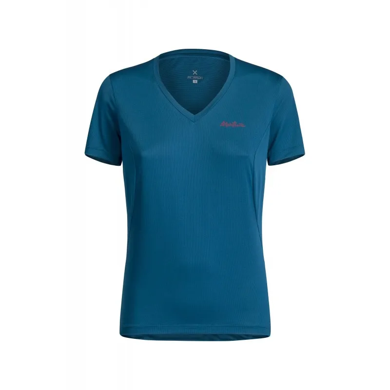 Montura OUTDOOR DAY CONF.FIT T-SHIRT W blu ottanio/rosa sugar