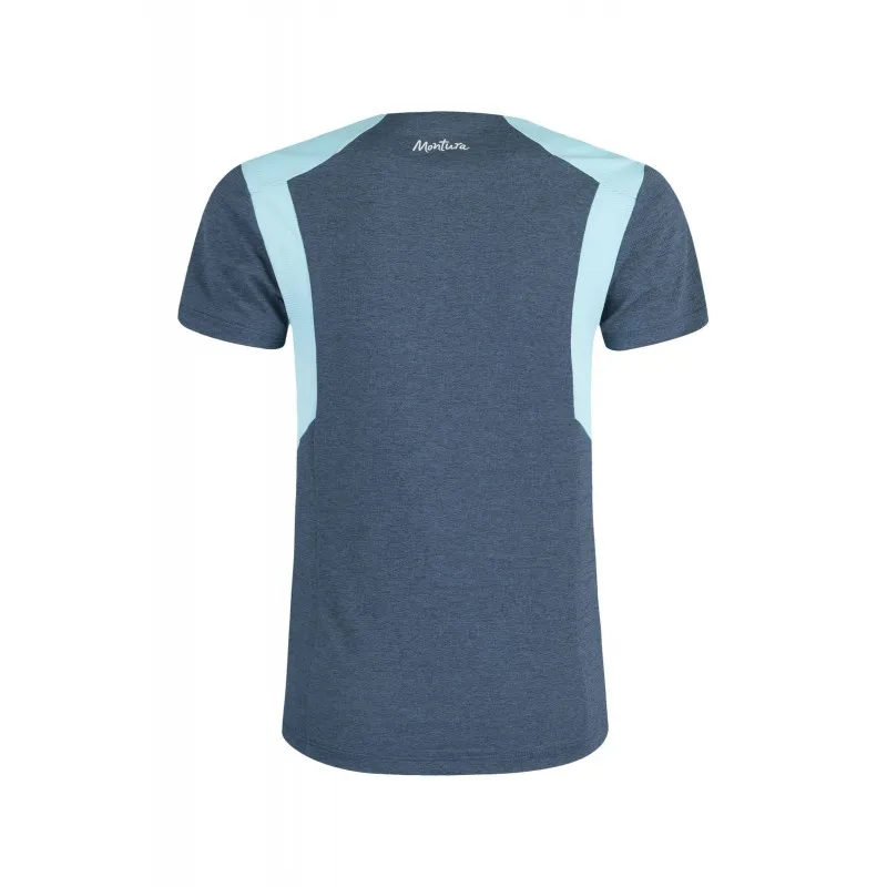 Montura OUTDOOR DOMINO C.FIT T-SHIRT W BLU CENERE/ICE BLUE