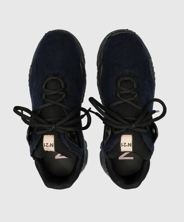 N21 Scarpe da ginnastica blu 23ISP04710471