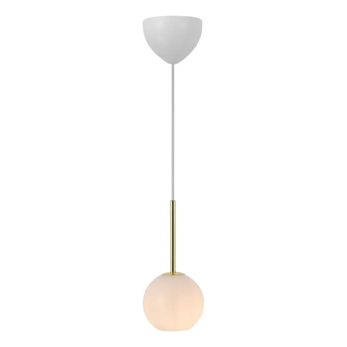 Nordlux FRANCA Lampada a Sospensione Ottone, 1-Luce