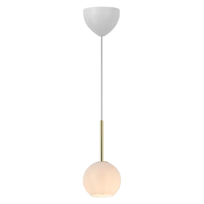 Nordlux FRANCA Lampada a Sospensione Ottone, 1-Luce