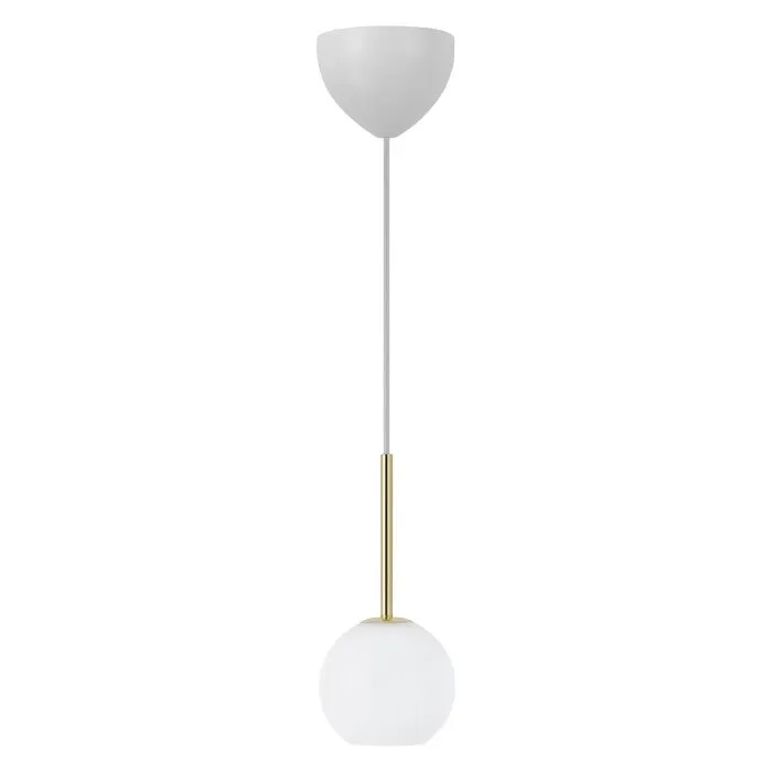 Nordlux FRANCA Lampada a Sospensione Ottone, 1-Luce