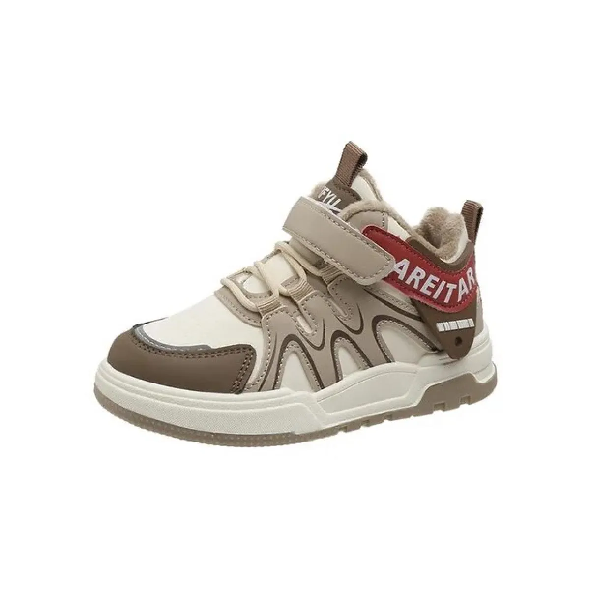 Nuove scarpe sportive da tavolo Sneaker da bambino invernale per bambini Plus Cotone invernale Leggero Caldo Peluche Resistente