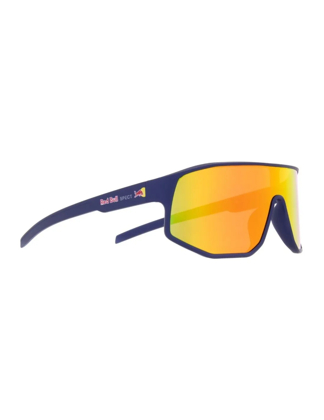 Occhiali da sole Red Bull Dash blu metallizzato opaco
