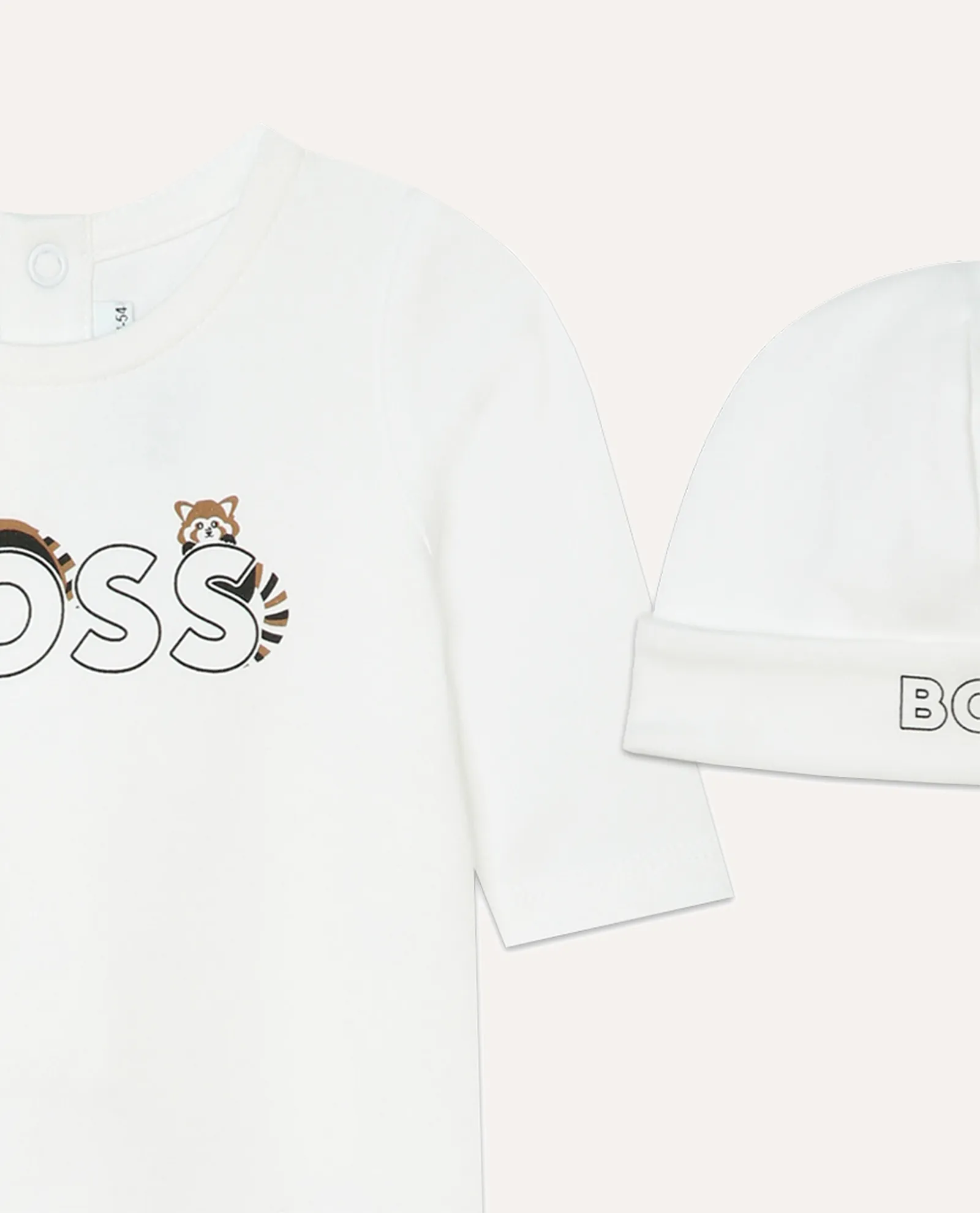 Pagliaccetto e cappello Boss per neonati
