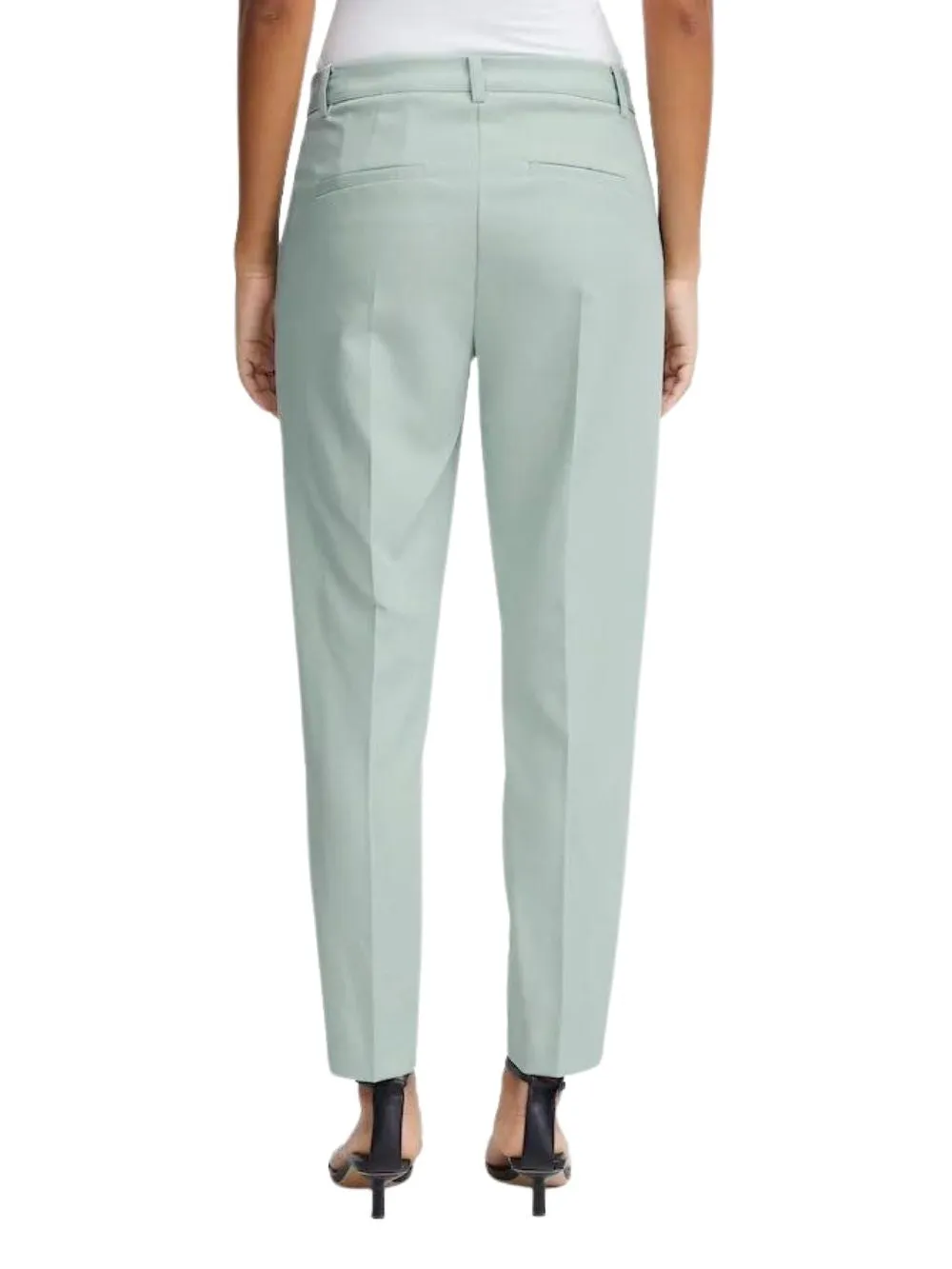 Pantalone Donna tinta unita celeste