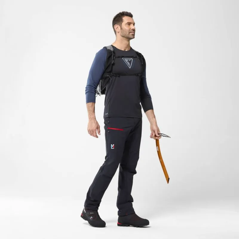 Pantaloni antivento da uomo Millet Trilogy Edge Equi P M (NERO)