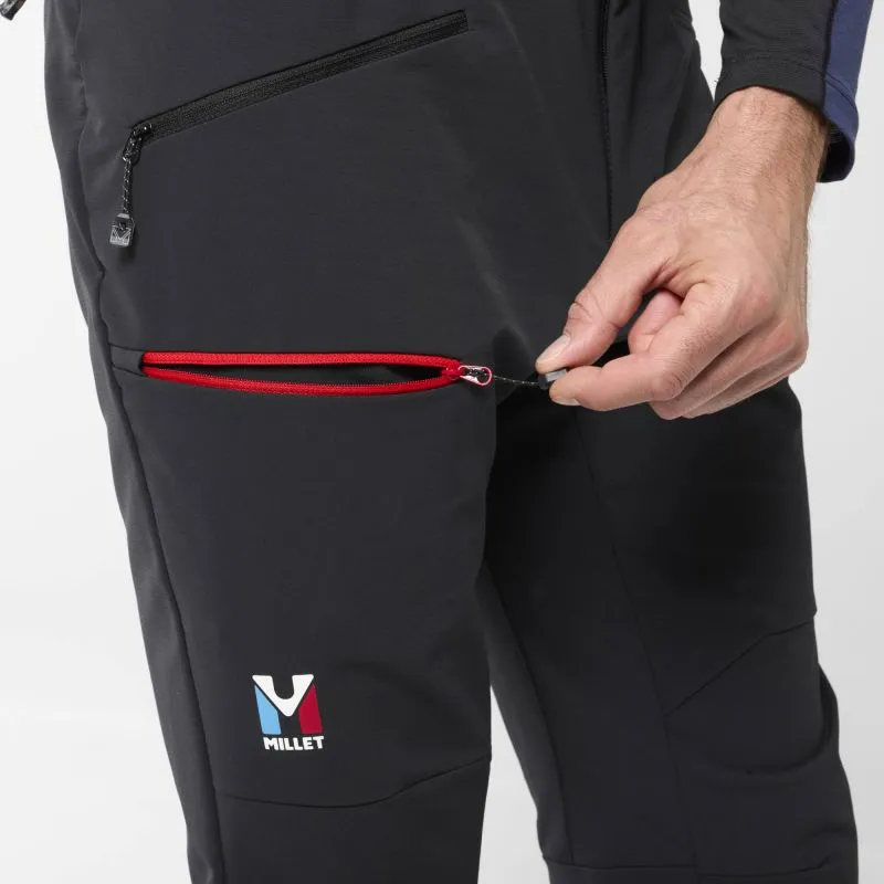 Pantaloni antivento da uomo Millet Trilogy Edge Equi P M (NERO)