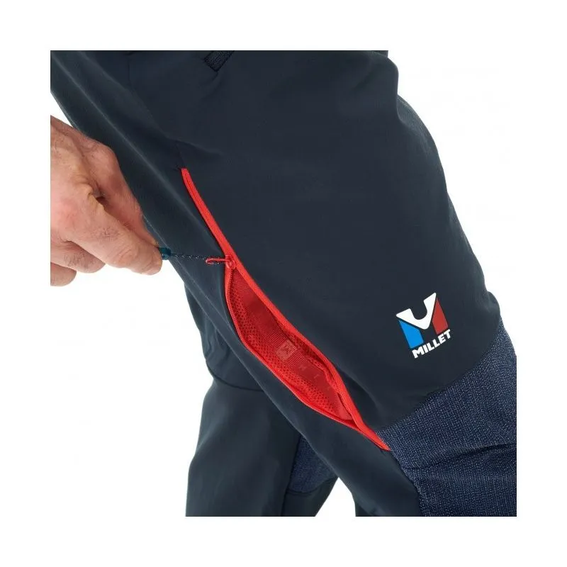 Pantaloni antivento Millet Trilogy Advance Cordura da uomo (nero)