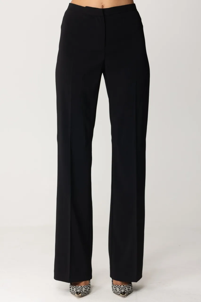 Pantaloni flare NERO LIMOUSINE