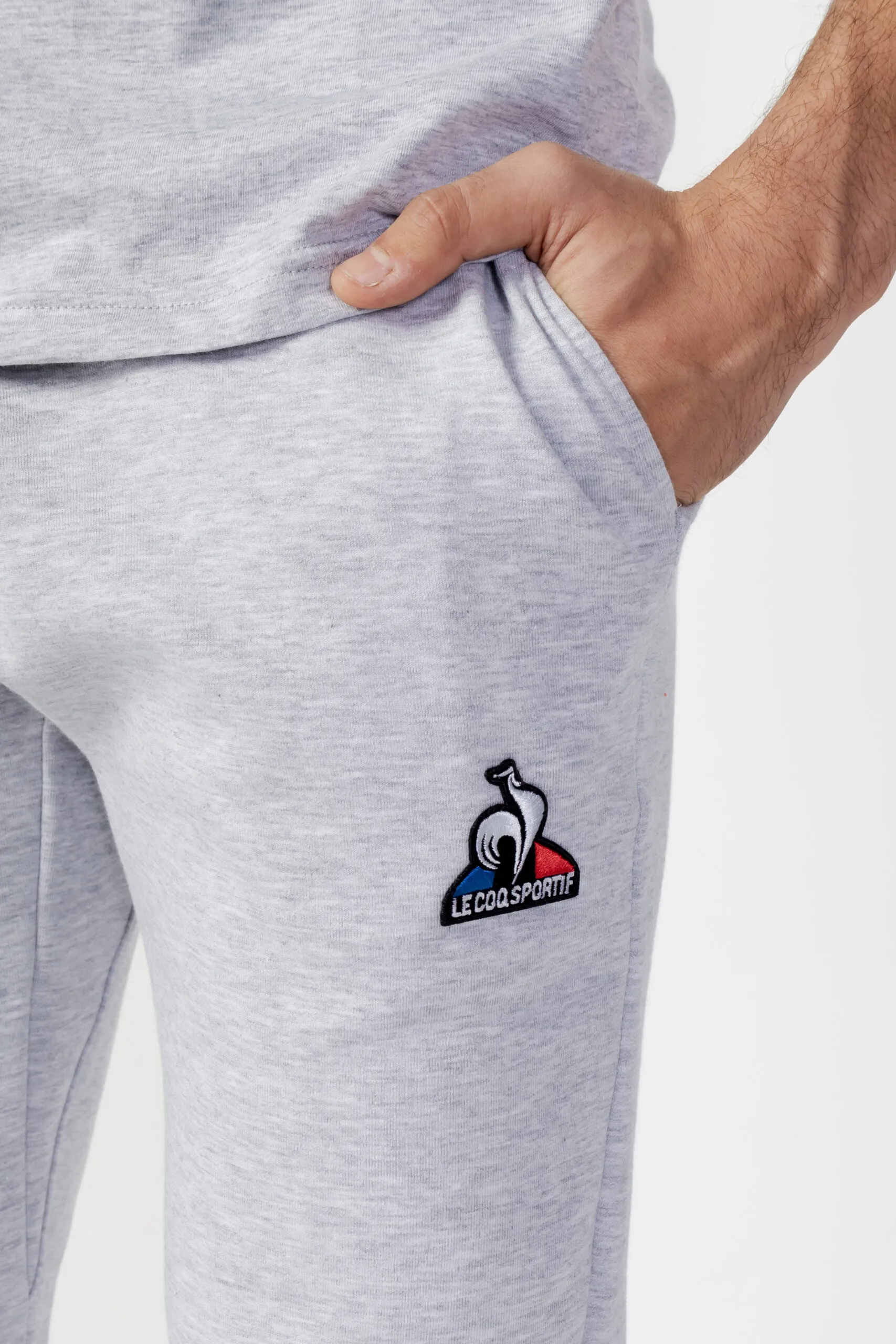 Pantaloni sportivi LE COQ SPORTIF ess pant regular Grigio