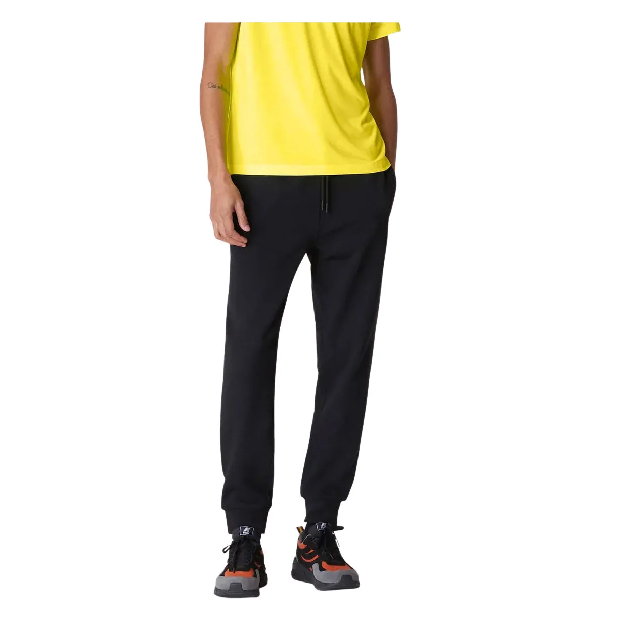 Pantaloni Uomo K-Way Mick Nero