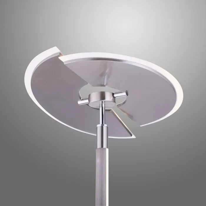Paul Neuhaus PURE-MUTIL Piantana LED Acciaio satinato, 2-Luci