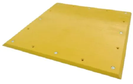 Piastra di rimorchio RS PRO in Poliuretano, col. Colore giallo x 20mm