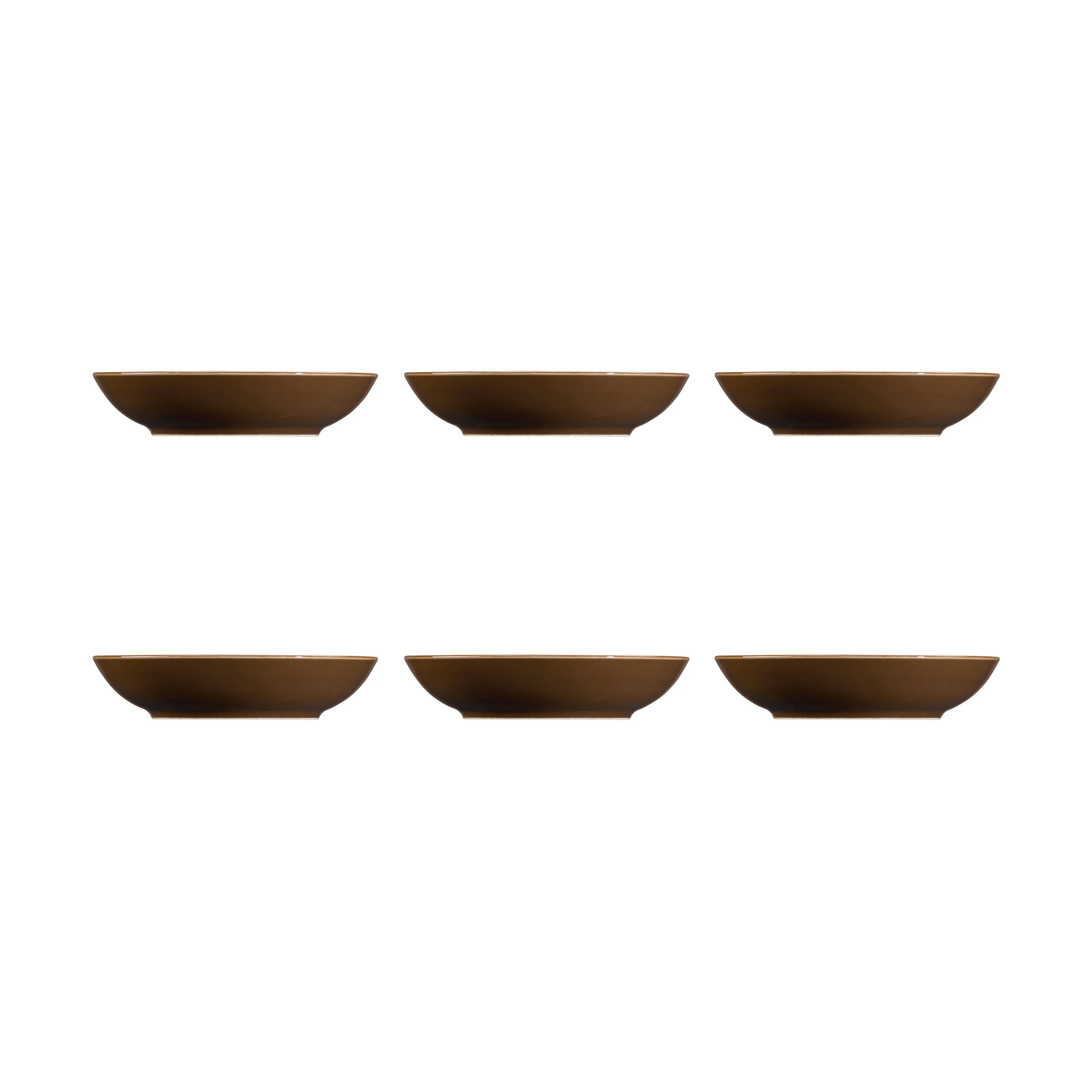 Piatto Terra, Ø 21,2 cm, confezione da 6.ji{font-size:18px}Earth brown