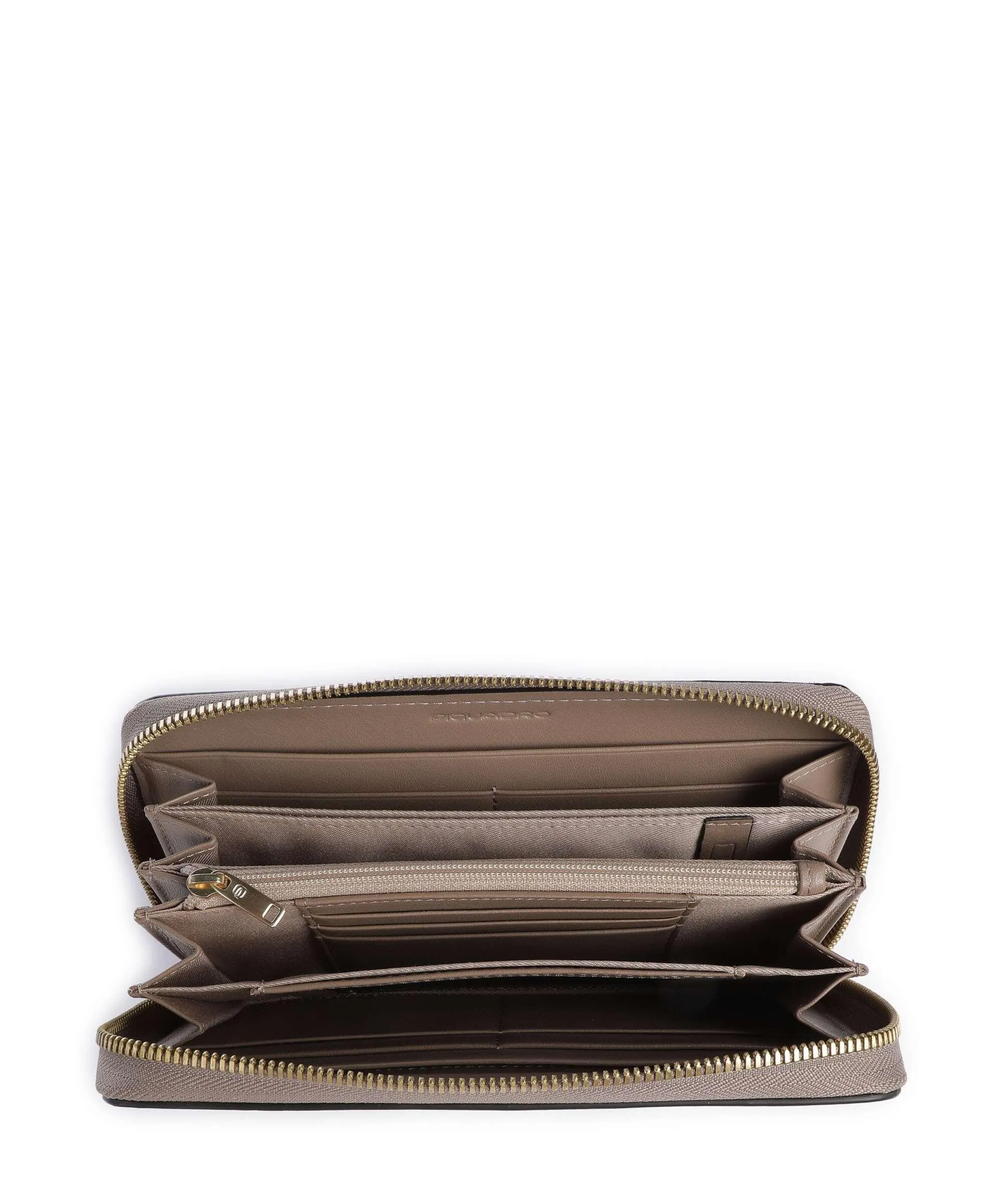  Piquadro Ashley RFID Portafoglio pelle di vacchetta finemente grana beige  