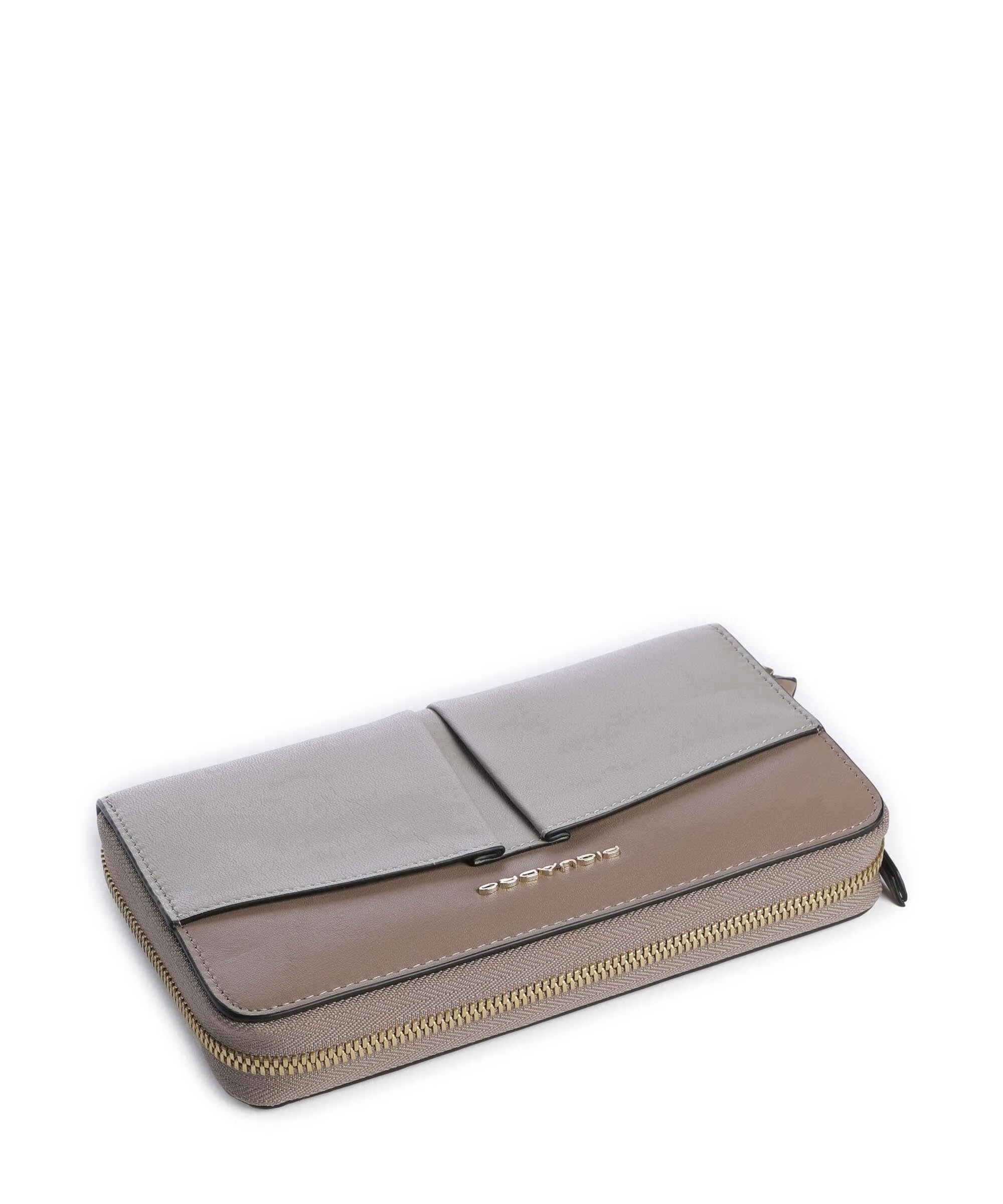  Piquadro Ashley RFID Portafoglio pelle di vacchetta finemente grana beige  