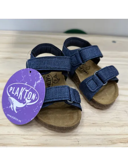 Plakton - Sandali baby Blu marino