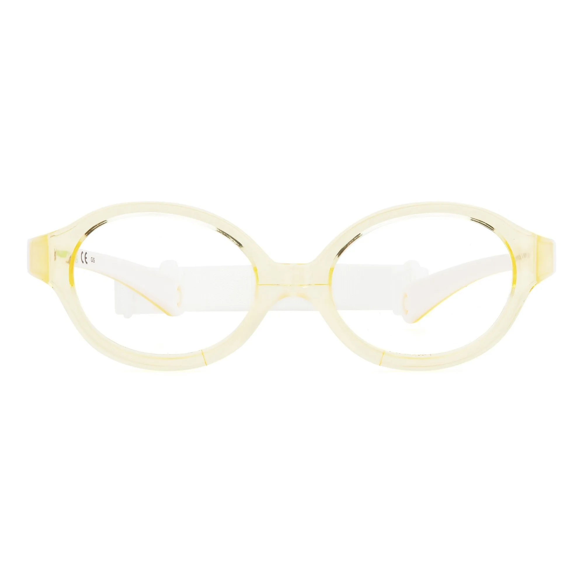   Polaroid Kids PLD K001 - AXJ Bianco Giallo | Occhiale Da Vista Bambino 