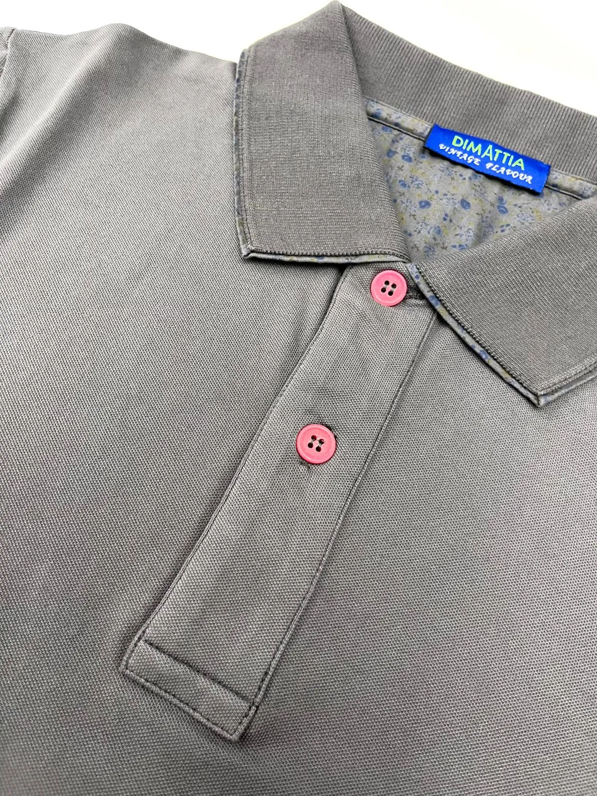 POLO GRIGIA IN COTONE