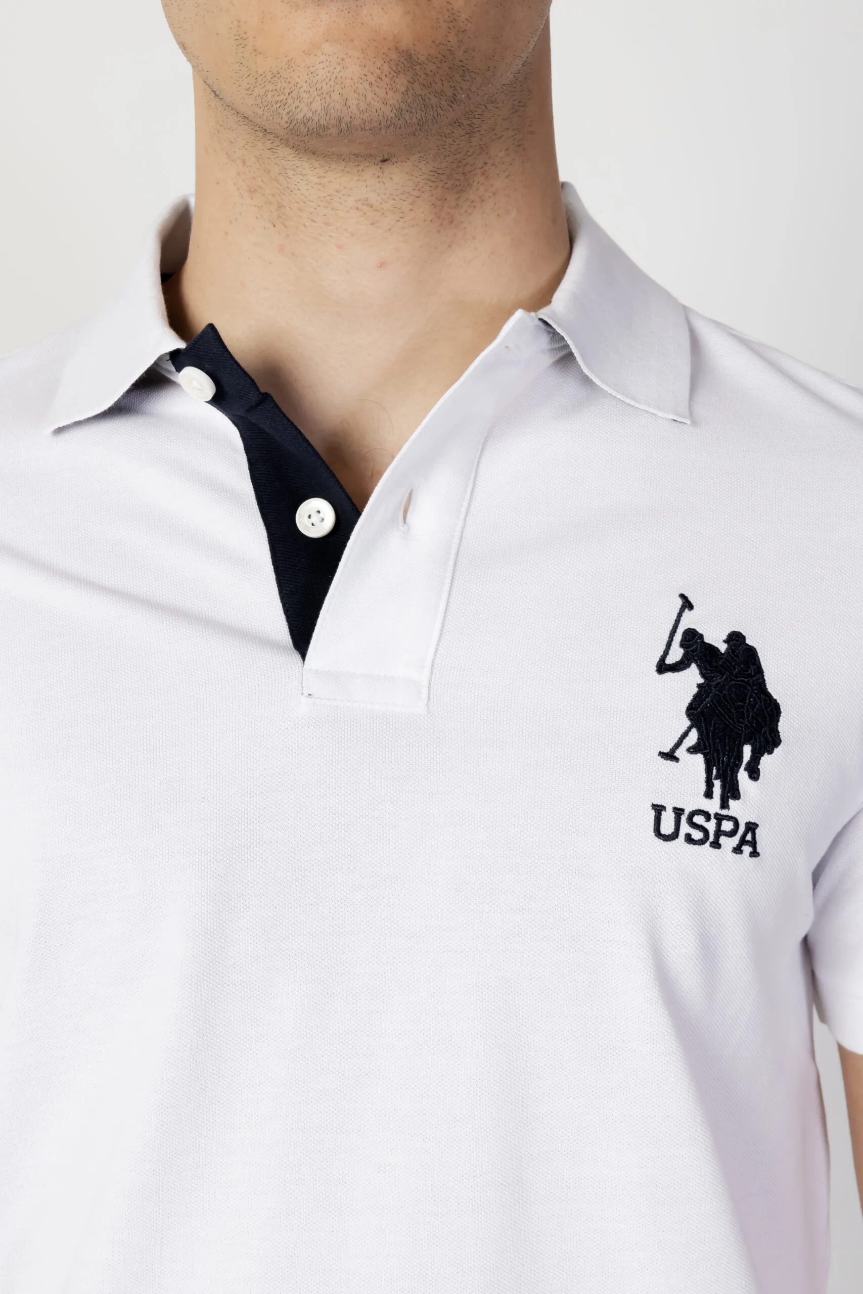Polo manica corta U.S. Polo Assn. kory Bianco