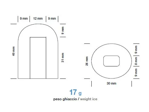 Produttori ghiaccio Icematic K23 nano ad acqua